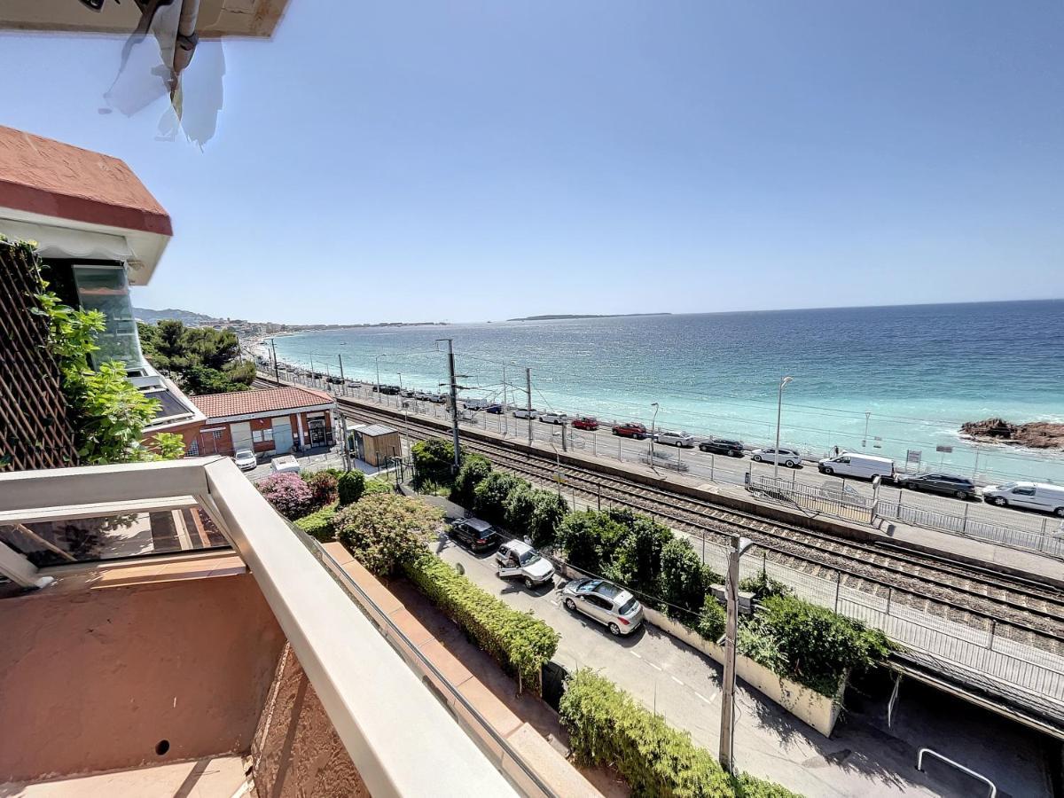 Studio With Beautiful Sea View And Direct Beach Access Cannes Bagian luar foto